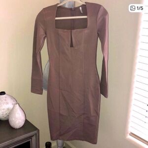 CELINA Fashion Bodycon Dress